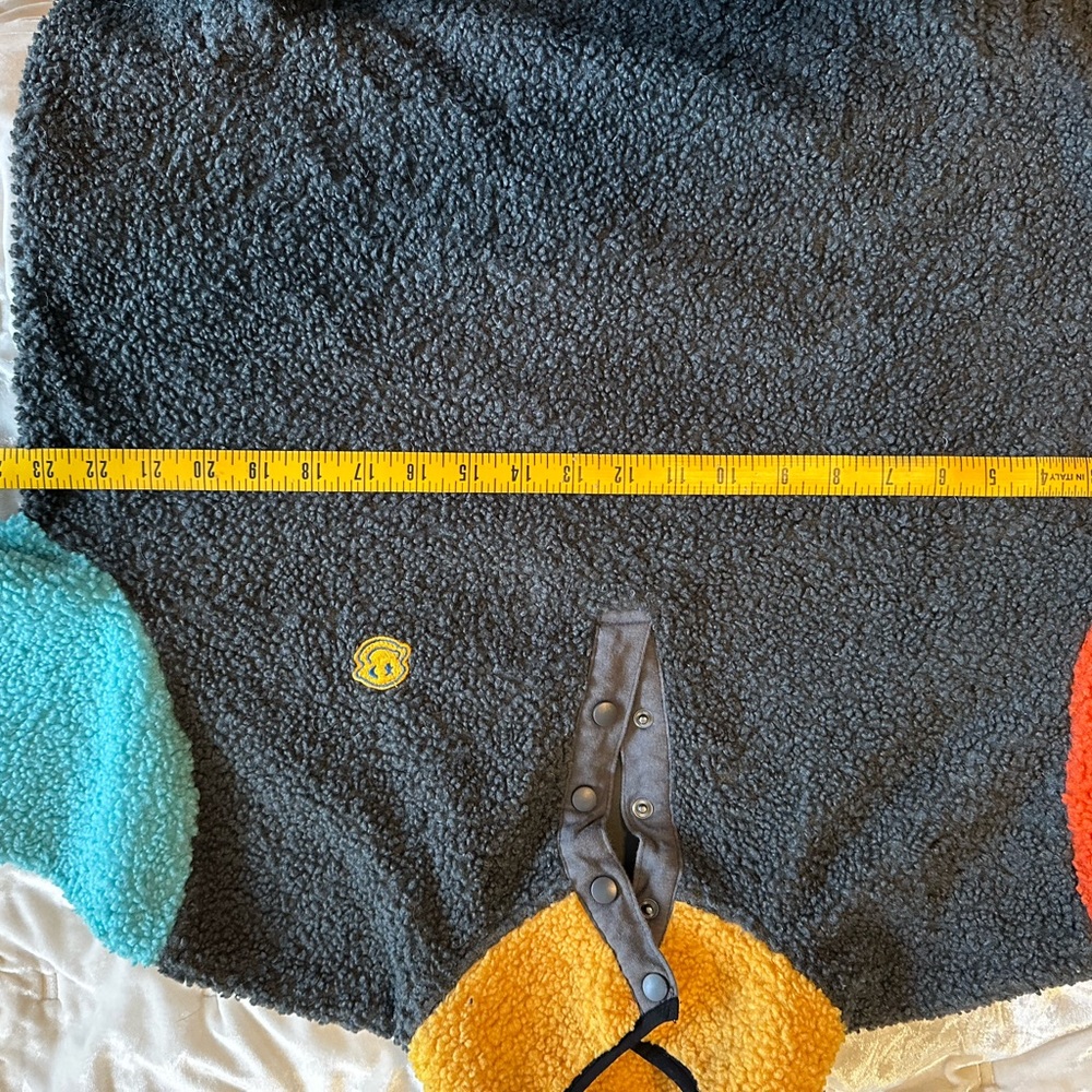 Dutch Bros Colorblock 3/4 snap Fleece Jacket - Picture 6 of 8